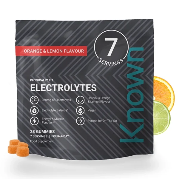 Electrolytes known vitamins